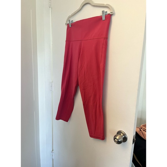 Athleta PLUS 1X Salutation Stash Pocket II 7/8 Tight Leggings Dragonfruit Pink - Picture 5 of 7